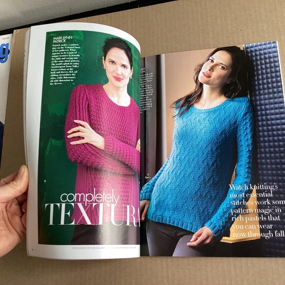 VOGUE Knitting International Magazines Lot of 3 Winter 2019/20 Fall ‘12 Fall ‘15 - Picture 6 of 15